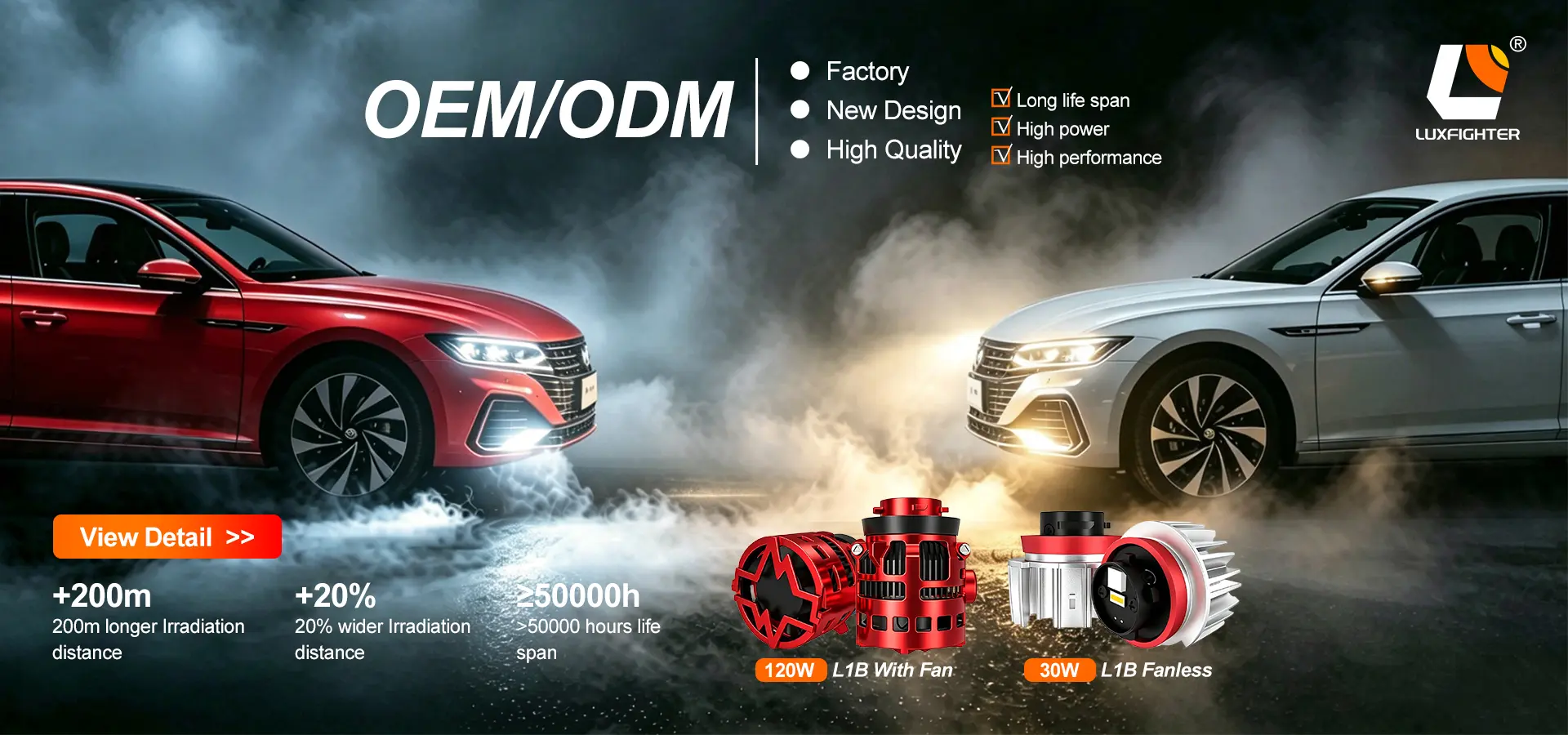 Dòng Q36-60W 6000LM